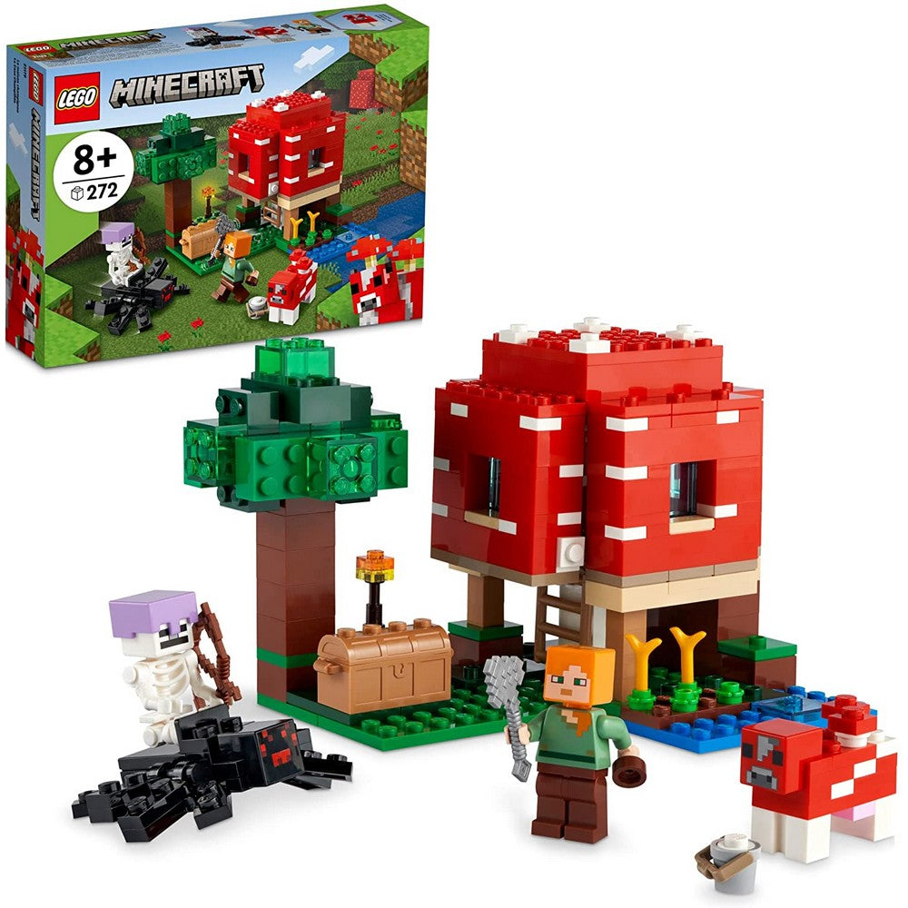 LEGO Minecraft -  Casa ciuperca 21179, 272 piese