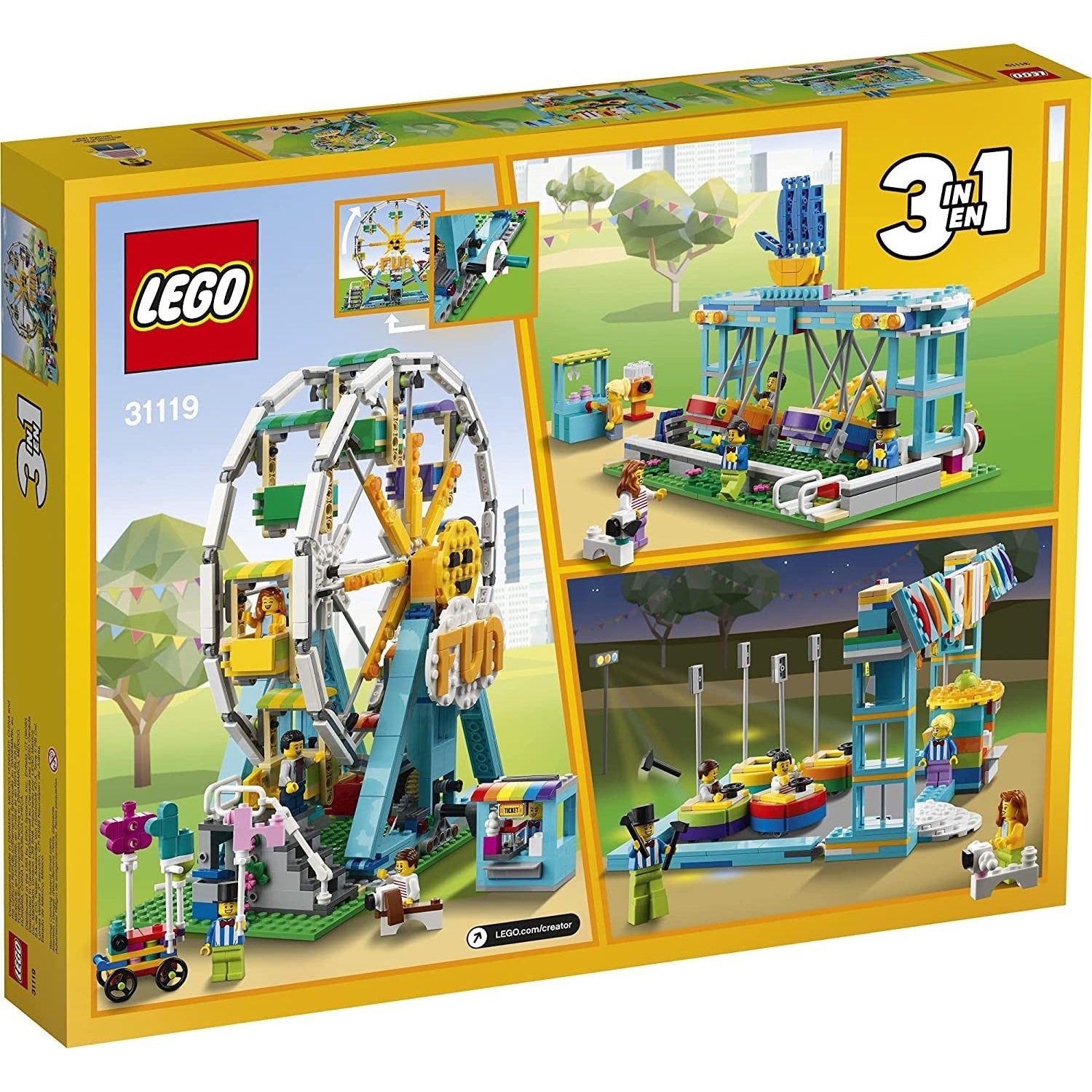 LEGO Creator -  Ferris Wheel 31119, 1002 piese