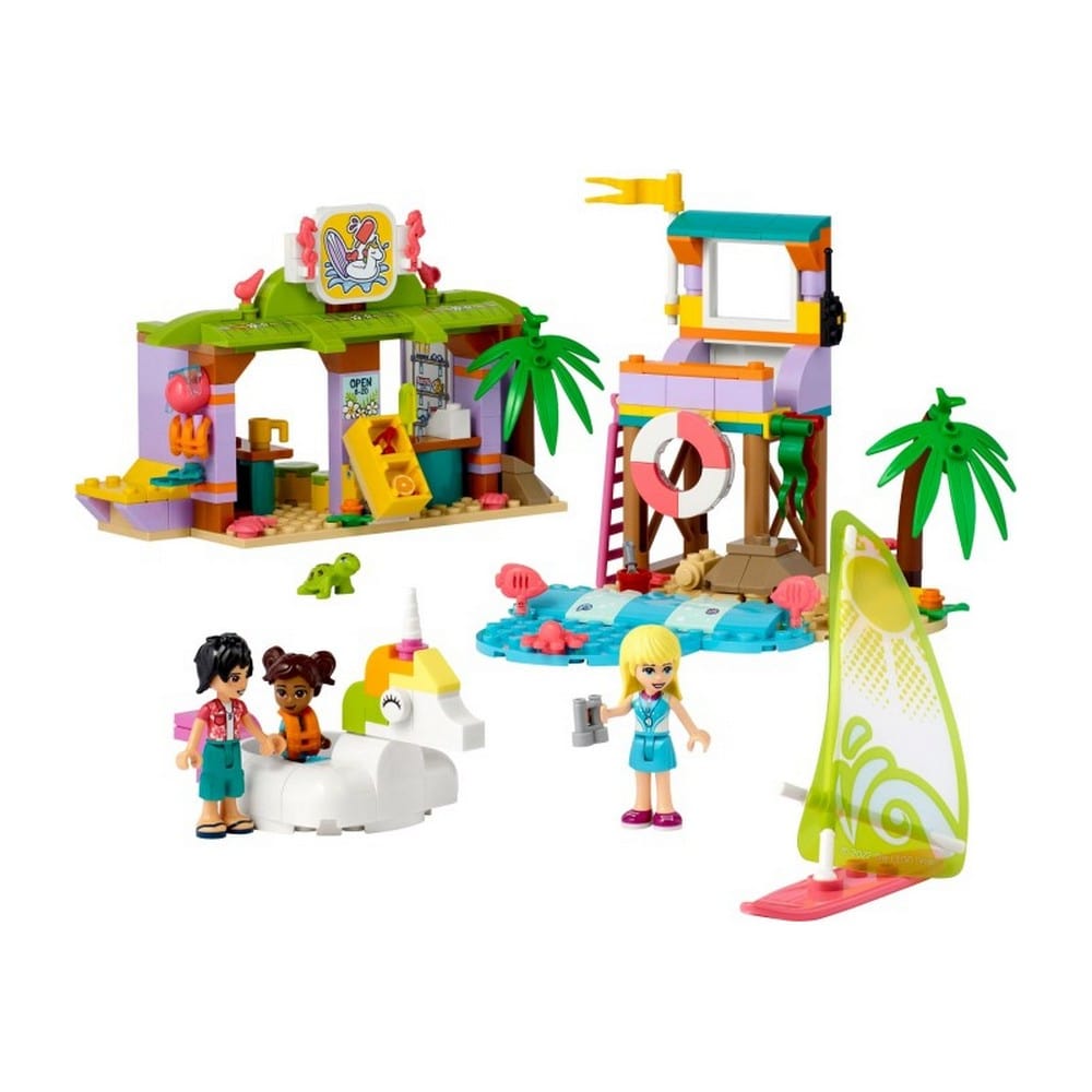 LEGO Friends -  Distractie pe plaja surferilor 41710, 288 piese