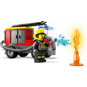 LEGO City Statie si masina de pompieri 60375, 153 piese