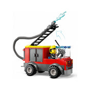 LEGO City Statie si masina de pompieri 60375, 153 piese