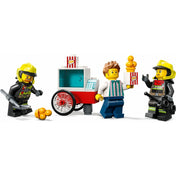LEGO City Statie si masina de pompieri 60375, 153 piese
