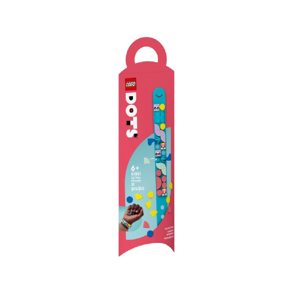 LEGO DOTS -  Bratara cu Animale de companie 41801, 37 piese