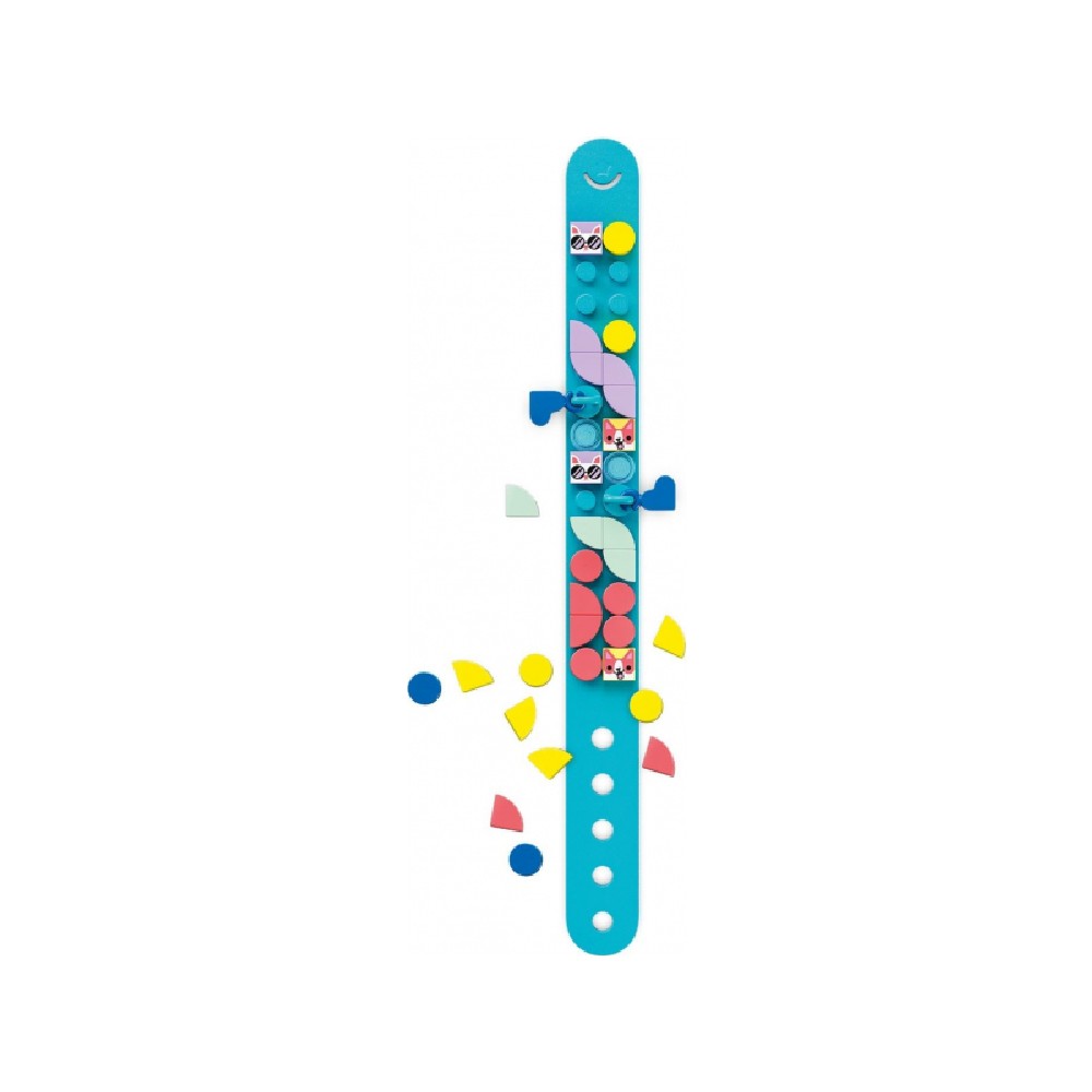 LEGO DOTS -  Bratara cu Animale de companie 41801, 37 piese