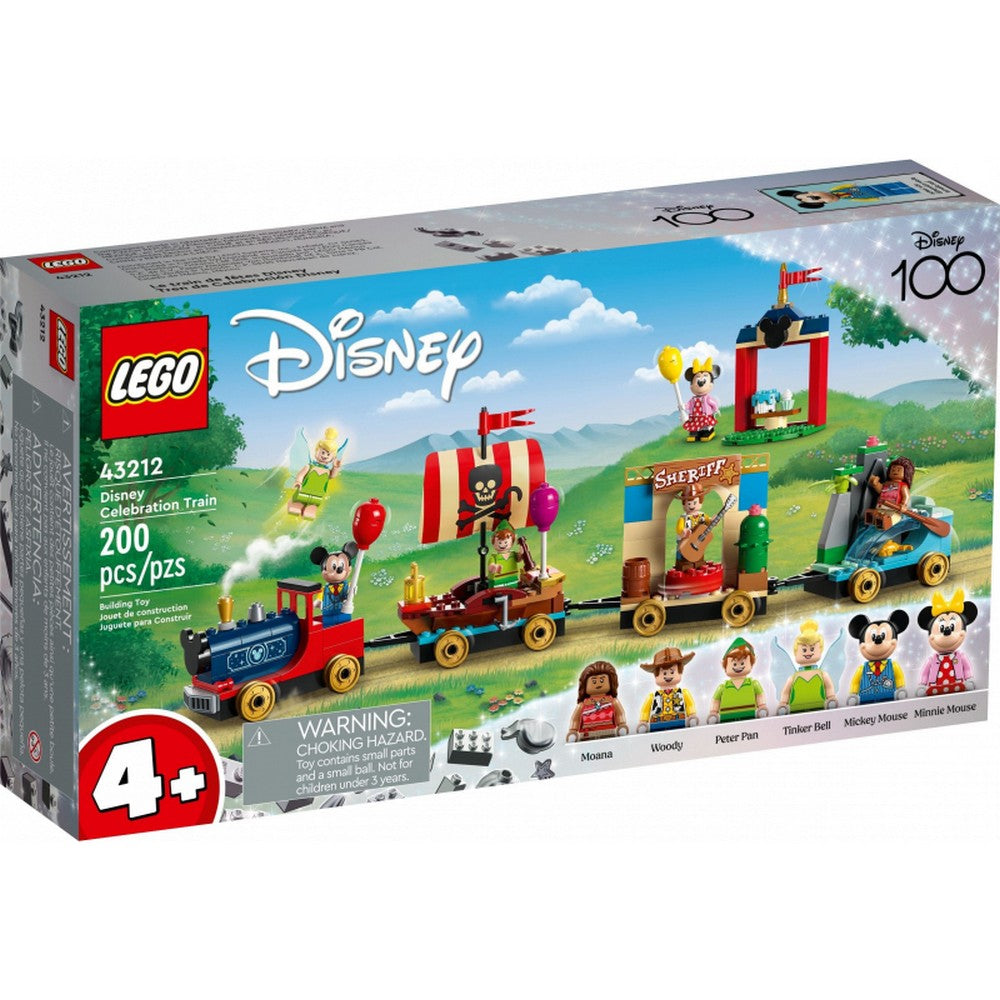LEGO Disney -  Tren aniversar Disney 43212, 200 piese