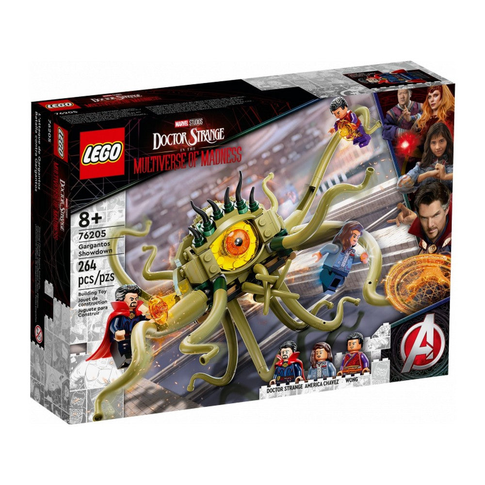 LEGO Marvel Super Heroes: Confruntarea cu Gargantos 76205, 264 piese