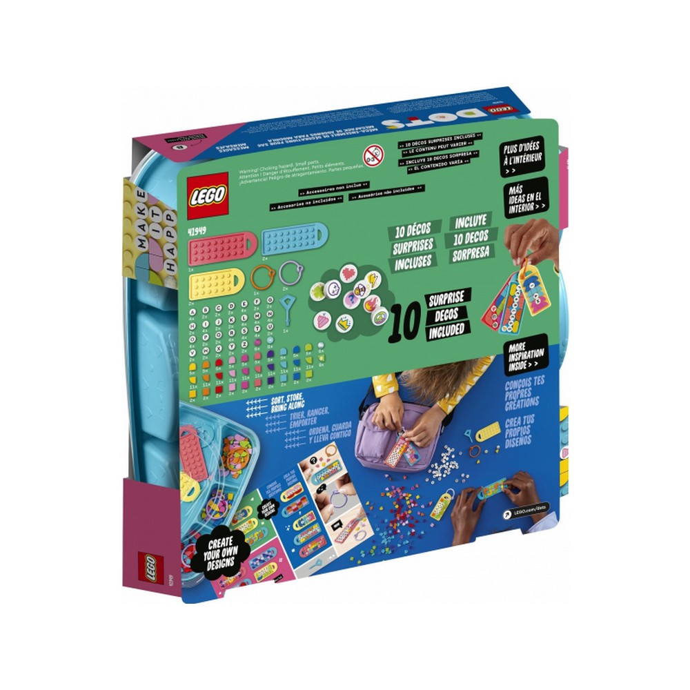 LEGO DOTS Mega Pachet de Brelocuri 41949, 228 piese