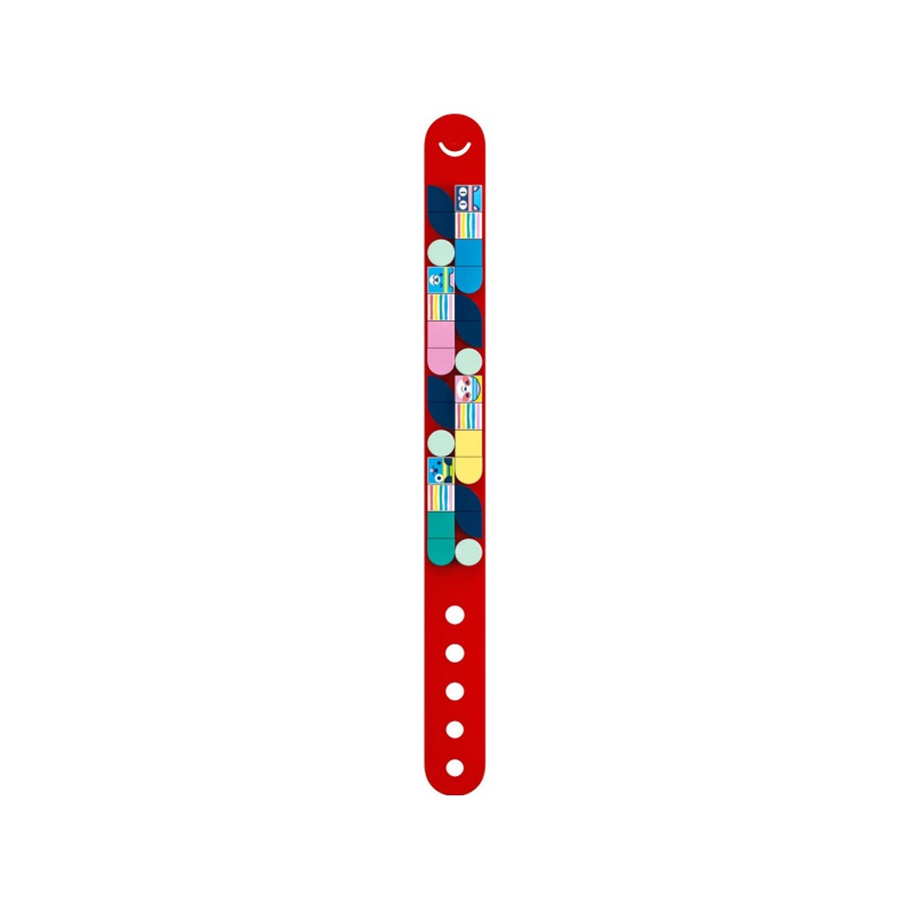 LEGO DOTS Bratara curcubeu cu accesorii 41953, 37 piese