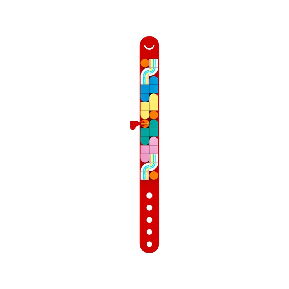 LEGO DOTS Bratara curcubeu cu accesorii 41953, 37 piese