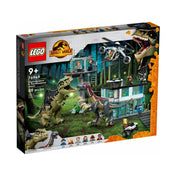 LEGO Jurassic World -  Atacul Giganotozaurului şi Therizinosaurului  76949, 810 piese