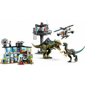 LEGO Jurassic World -  Atacul Giganotozaurului şi Therizinosaurului  76949, 810 piese