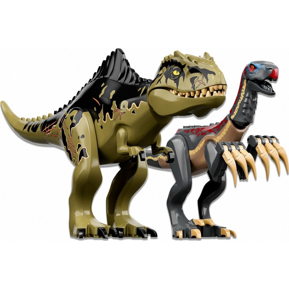 LEGO Jurassic World -  Atacul Giganotozaurului şi Therizinosaurului  76949, 810 piese
