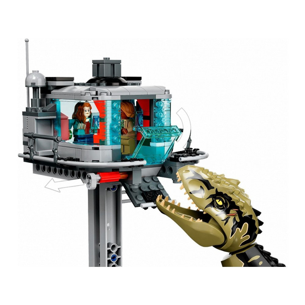 LEGO Jurassic World -  Atacul Giganotozaurului şi Therizinosaurului  76949, 810 piese