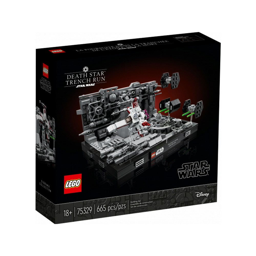 LEGO Star Wars -  Diorama Urmarirea de pe Death Star 75329, 666 piese