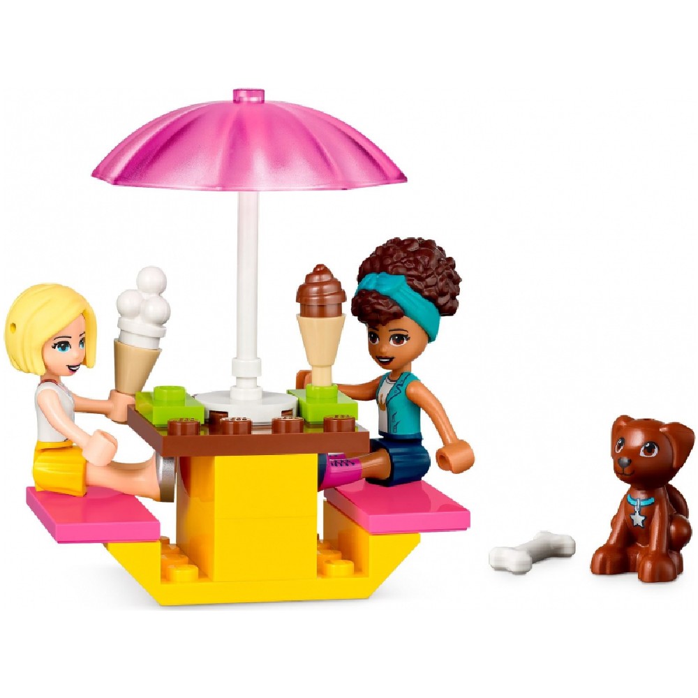 LEGO Friends -  Furgoneta cu inghetata 41715, 84 piese