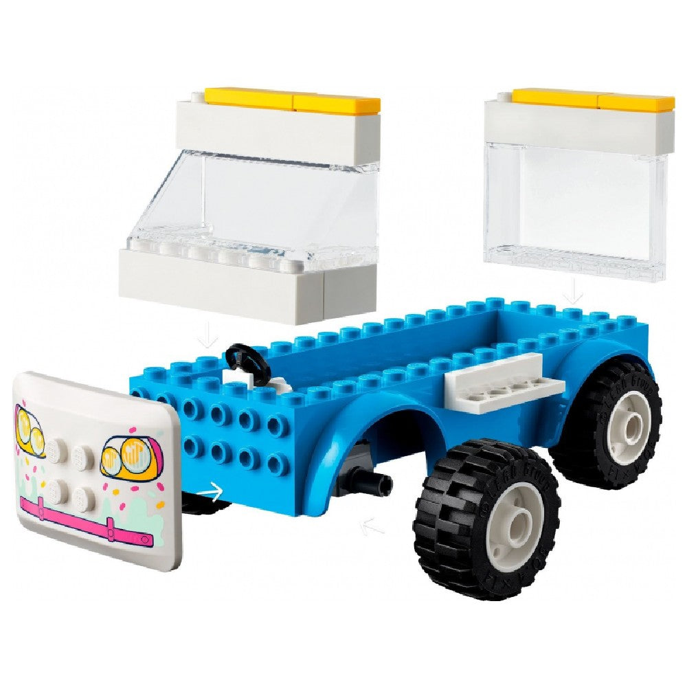 LEGO Friends -  Furgoneta cu inghetata 41715, 84 piese