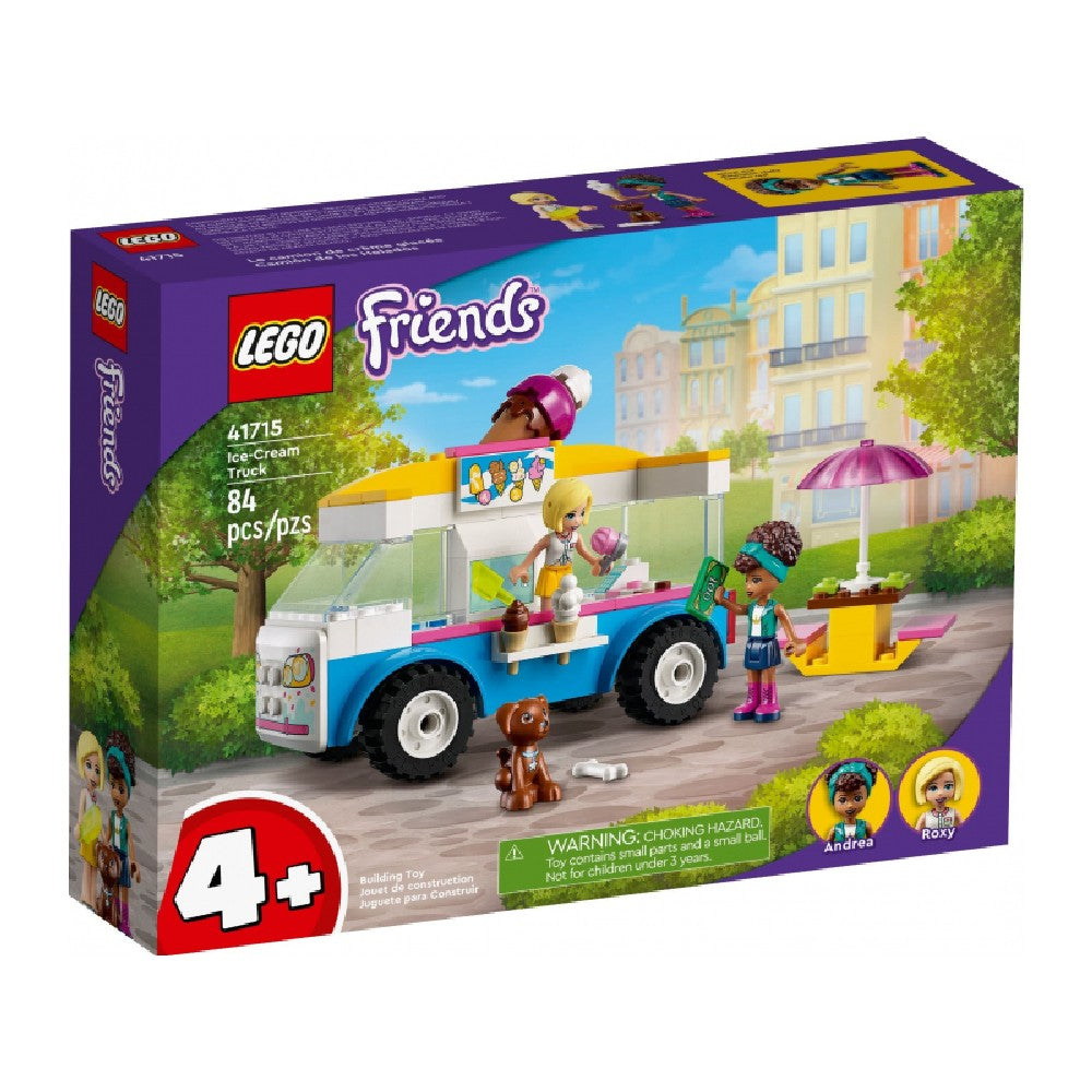 LEGO Friends -  Furgoneta cu inghetata 41715, 84 piese
