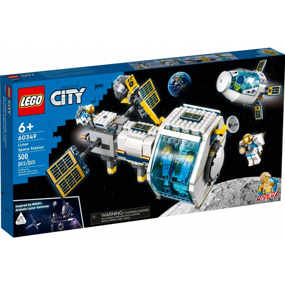 LEGO City -  Statie Spatiala Selenara 60349, 500 piese