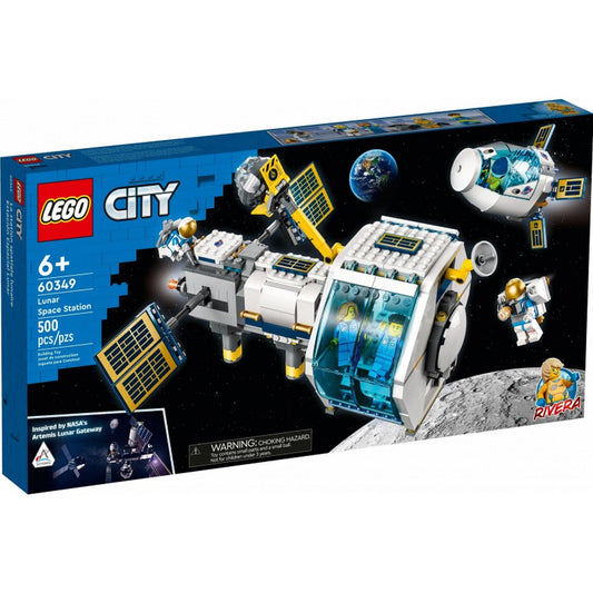 LEGO City Statie Spatiala Selenara 60349