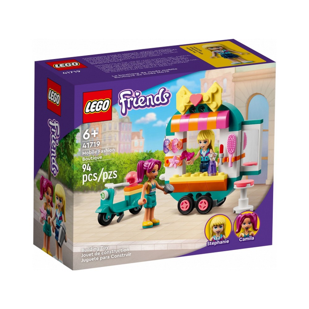 LEGO Friends -  Buticul mobil de moda 41719, 94 piese