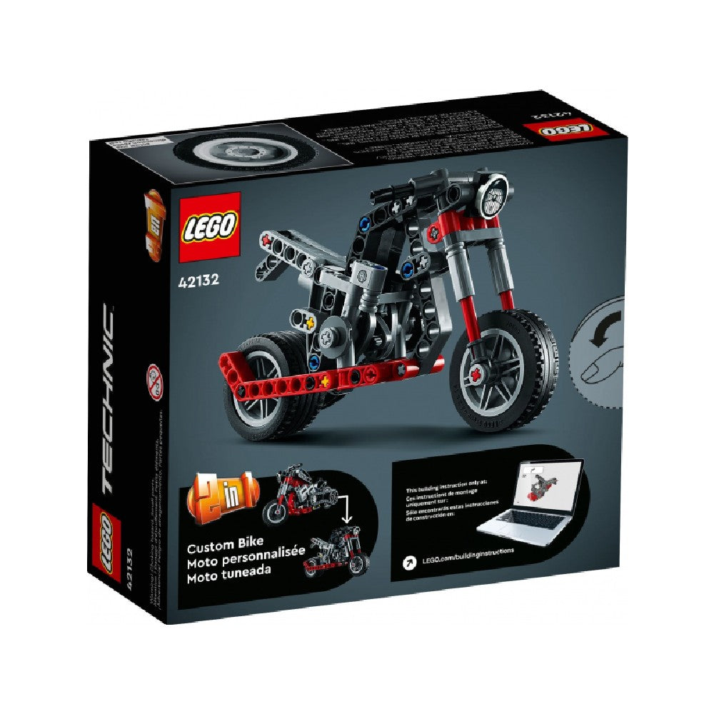 LEGO Technic -  Motocicleta 42132, 163 piese