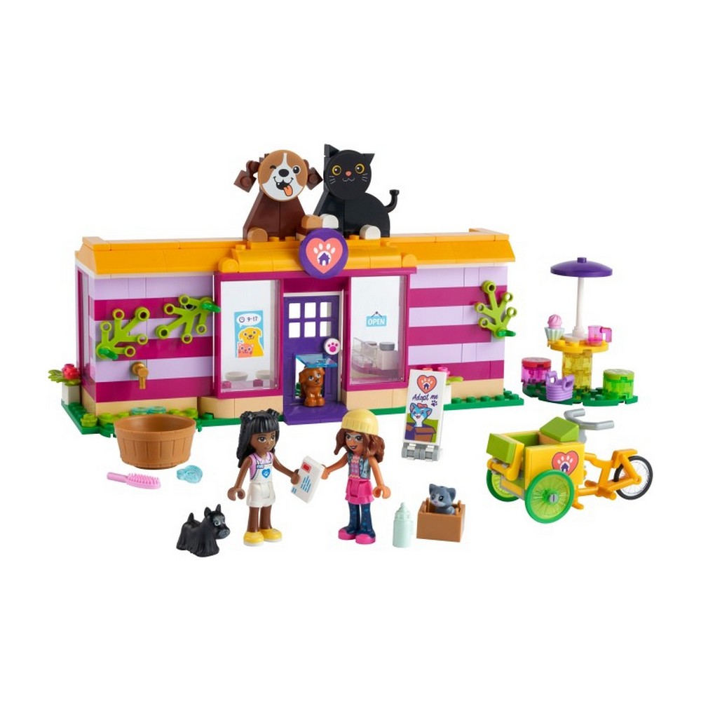 LEGO Friends Cafeneaua de la adăpostul pentru adopția animăluțelor 41699 292 piese