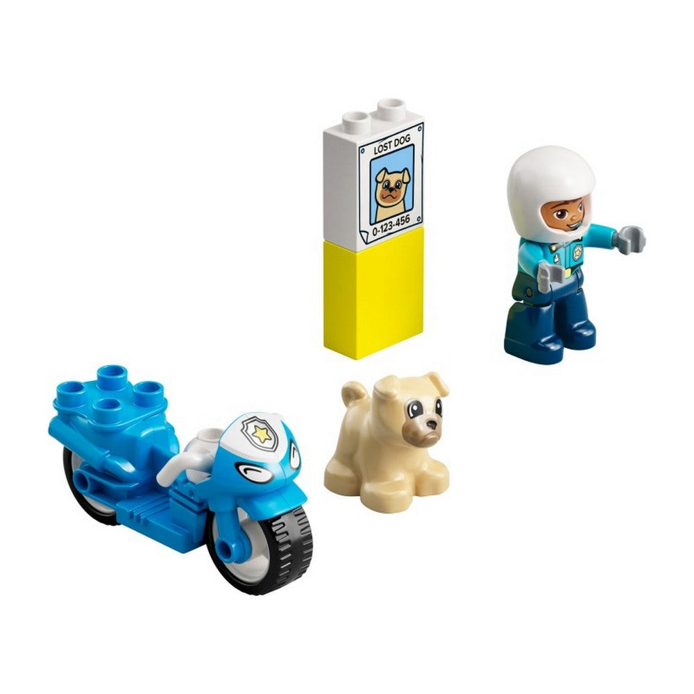 LEGO DUPLO Motocicleta de politie 10967, 5 piese