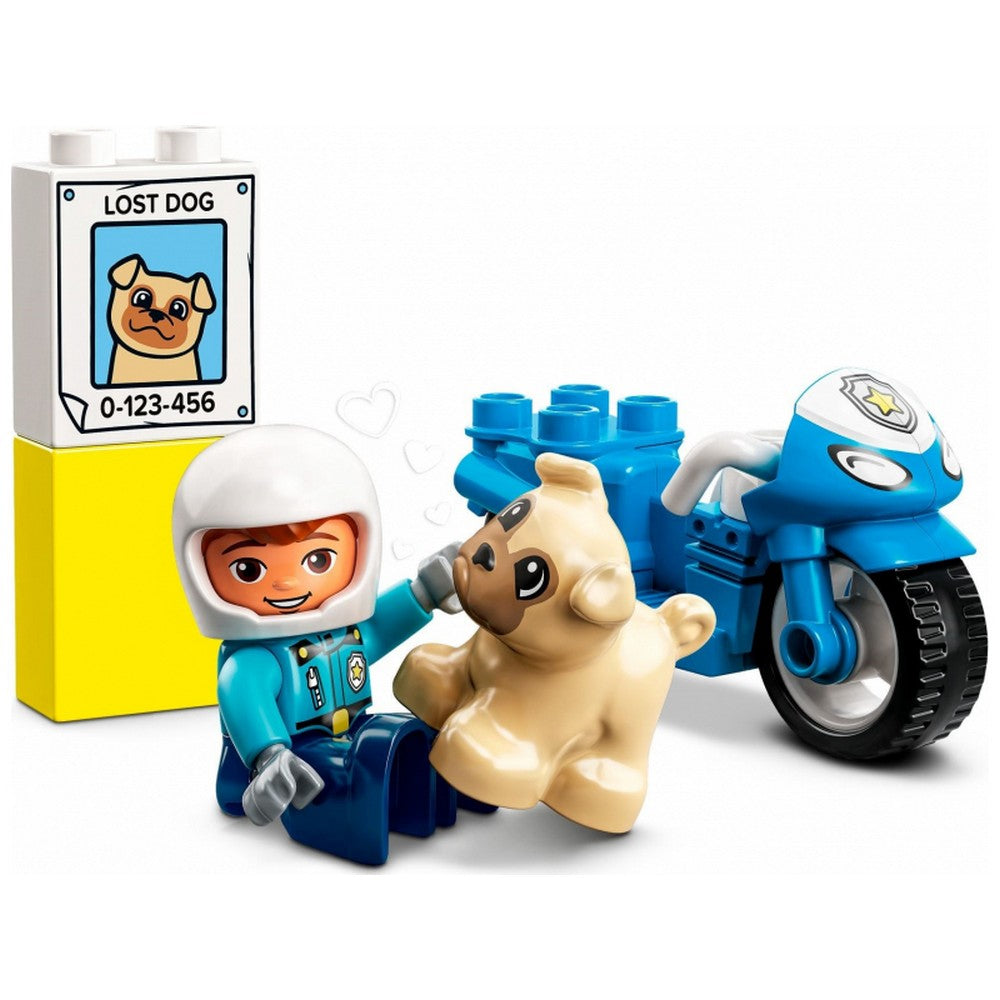 LEGO DUPLO Motocicleta de politie 10967, 5 piese