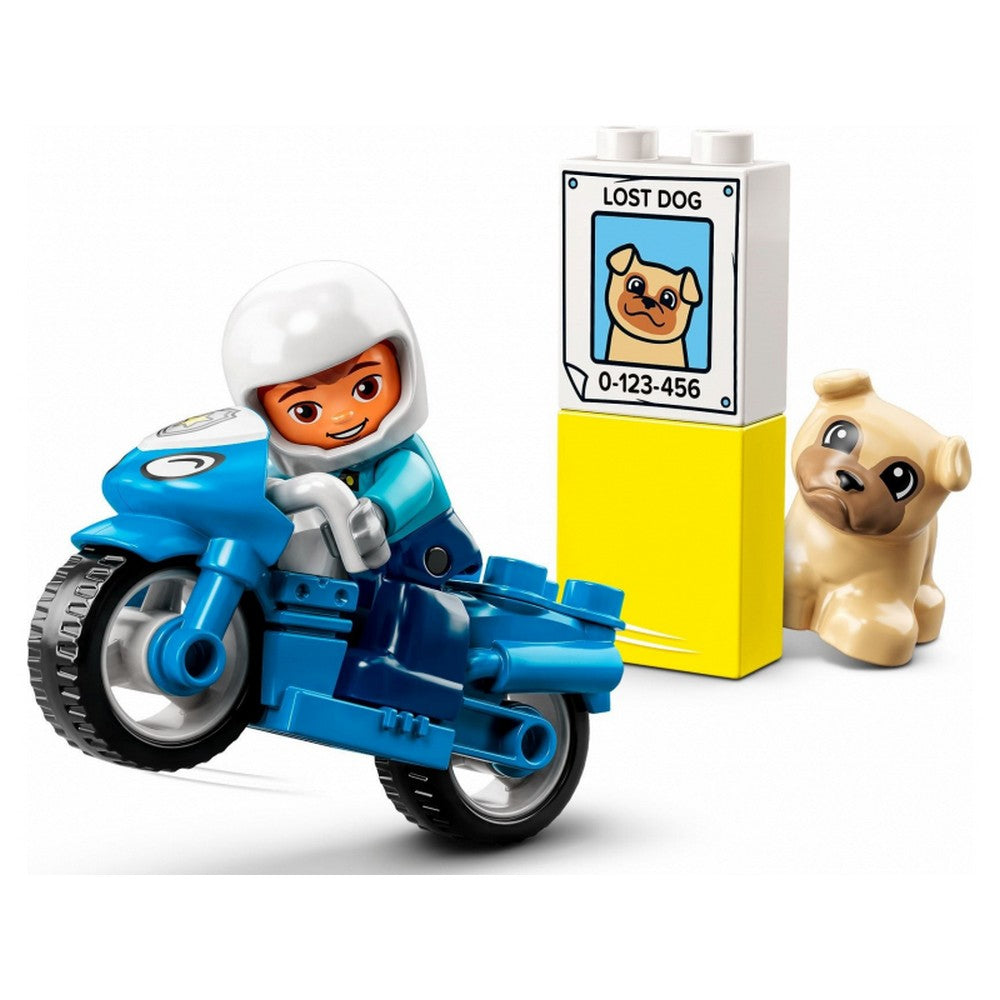LEGO DUPLO Motocicleta de politie 10967, 5 piese