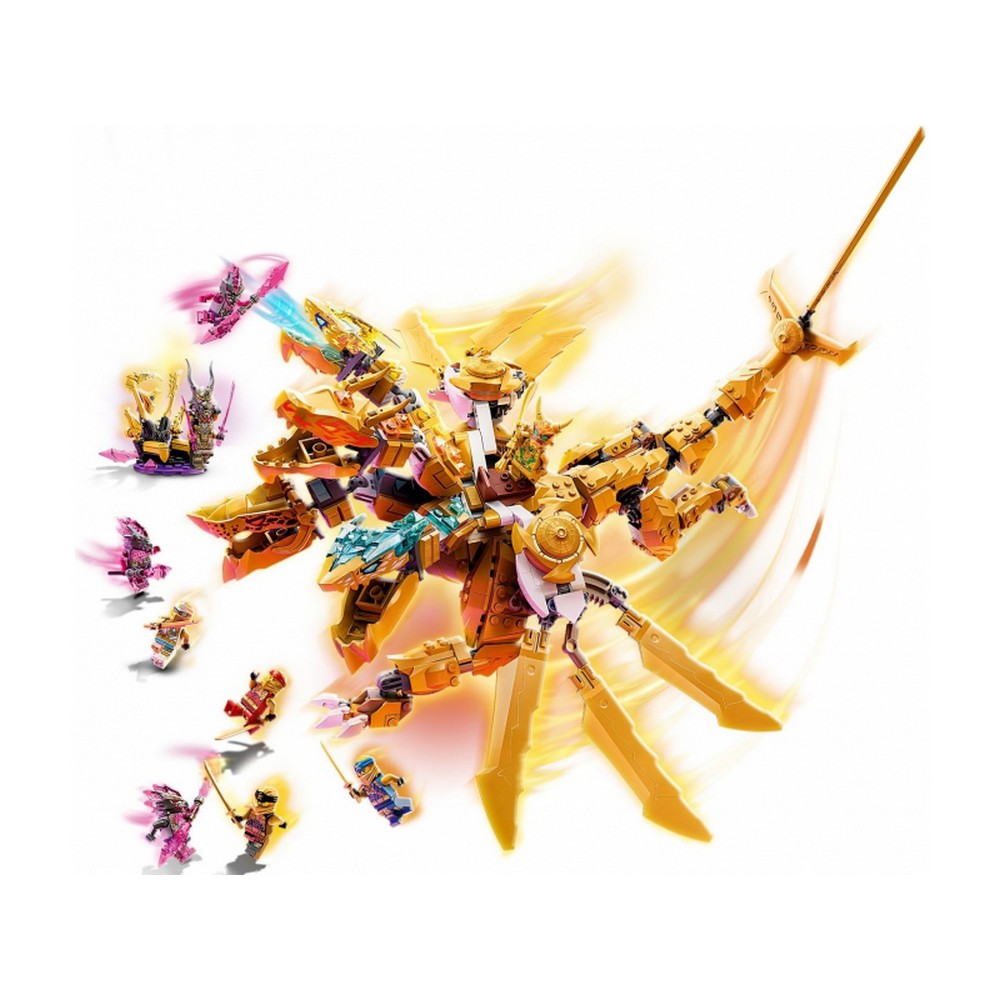 LEGO Ninjago -  Ultra Dragonul de Aur al lui Lloyd 71774, 989 piese