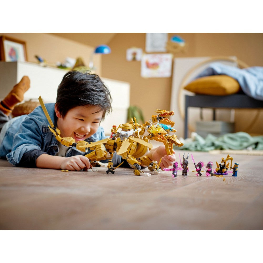 LEGO Ninjago -  Ultra Dragonul de Aur al lui Lloyd 71774, 989 piese
