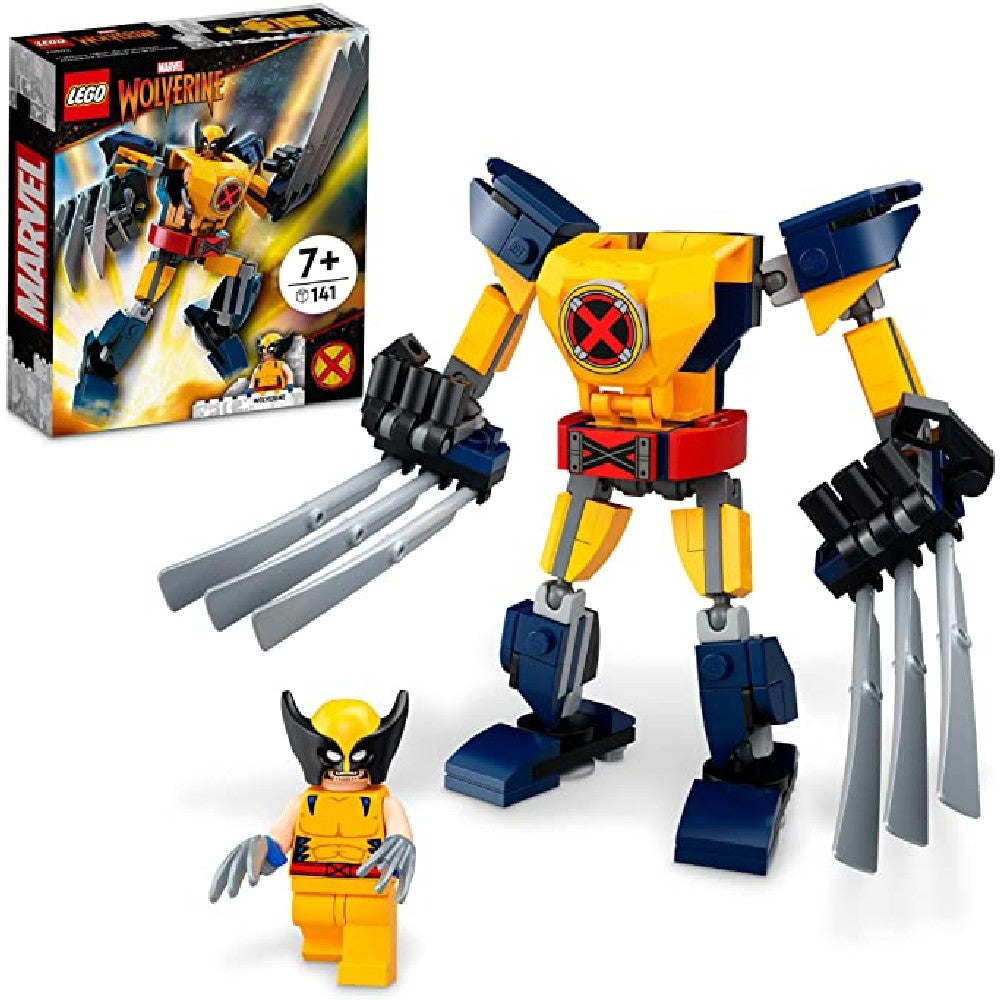 LEGO Marvel Super Heroes: Robot Wolverine 76202, 141 piese
