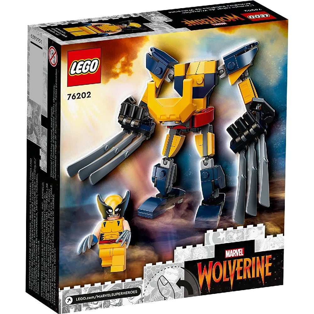 LEGO Marvel Super Heroes: Robot Wolverine 76202, 141 piese