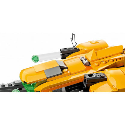 LEGO Super Heroes Nava lui Baby Rocket 76254