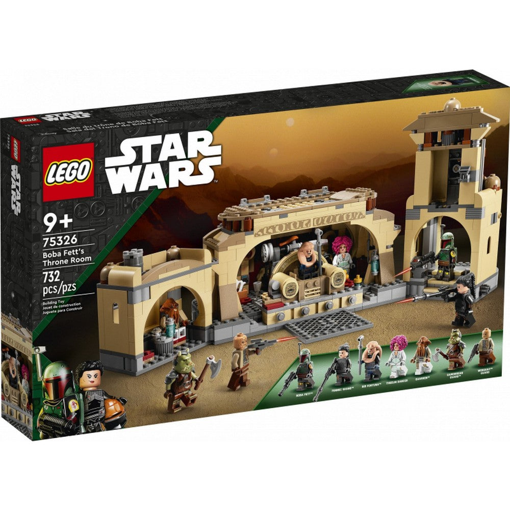 LEGO Star Wars -  Camera tronului lui Boba Fett 75326, 732 piese