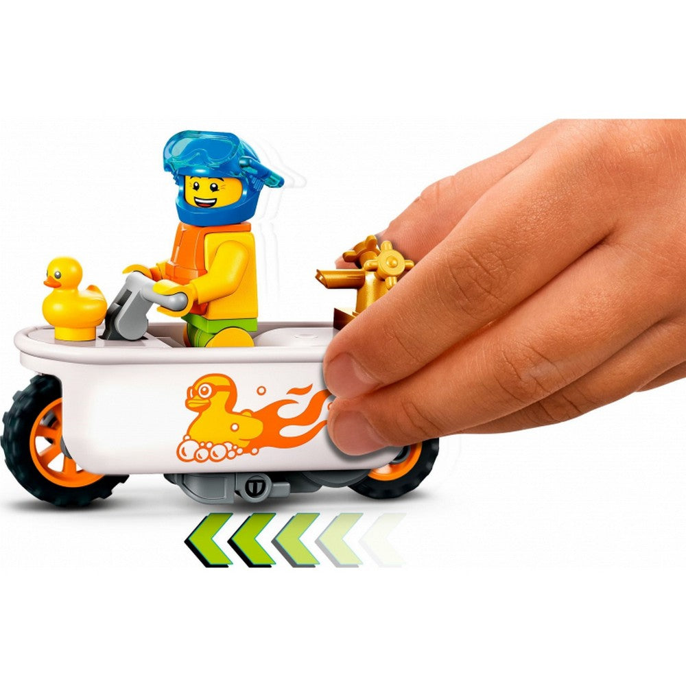 LEGO City Motocicleta de cascadorii cu cada 60333