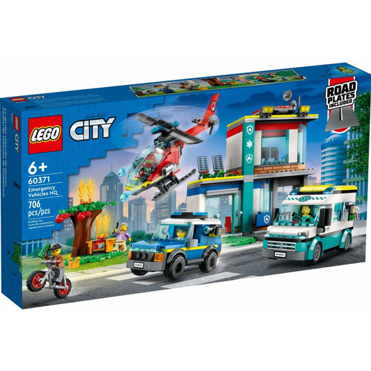 LEGO City Centru pentru vehicule de urgenta 60371