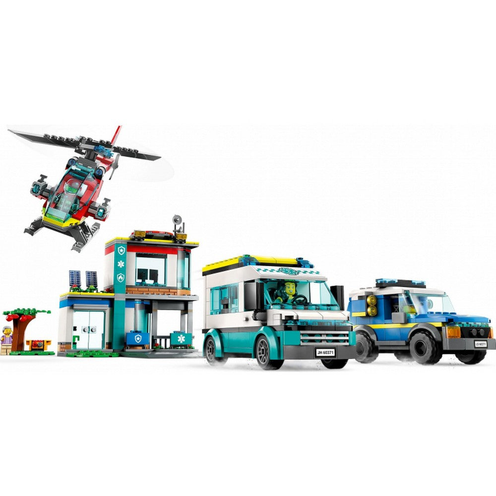 LEGO City Centru pentru vehicule de urgenta 60371
