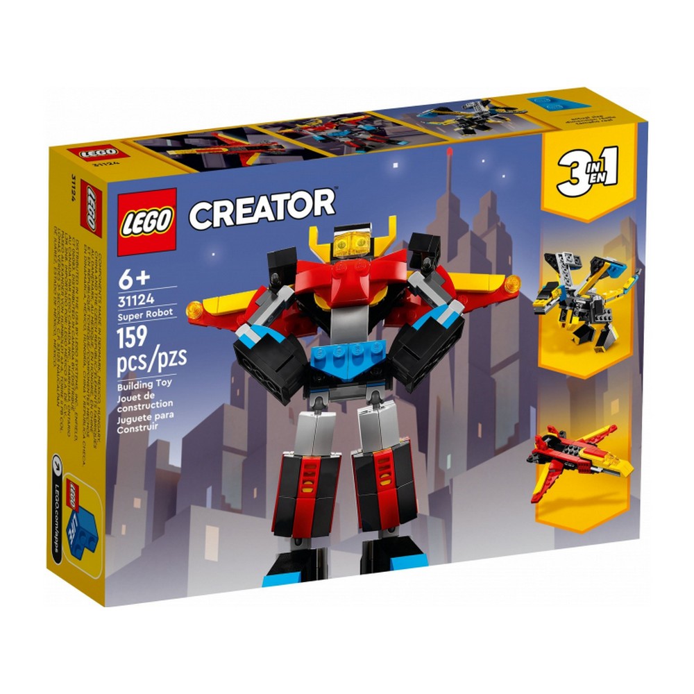 LEGO Creator -  Super Robot 31124, 159 piese