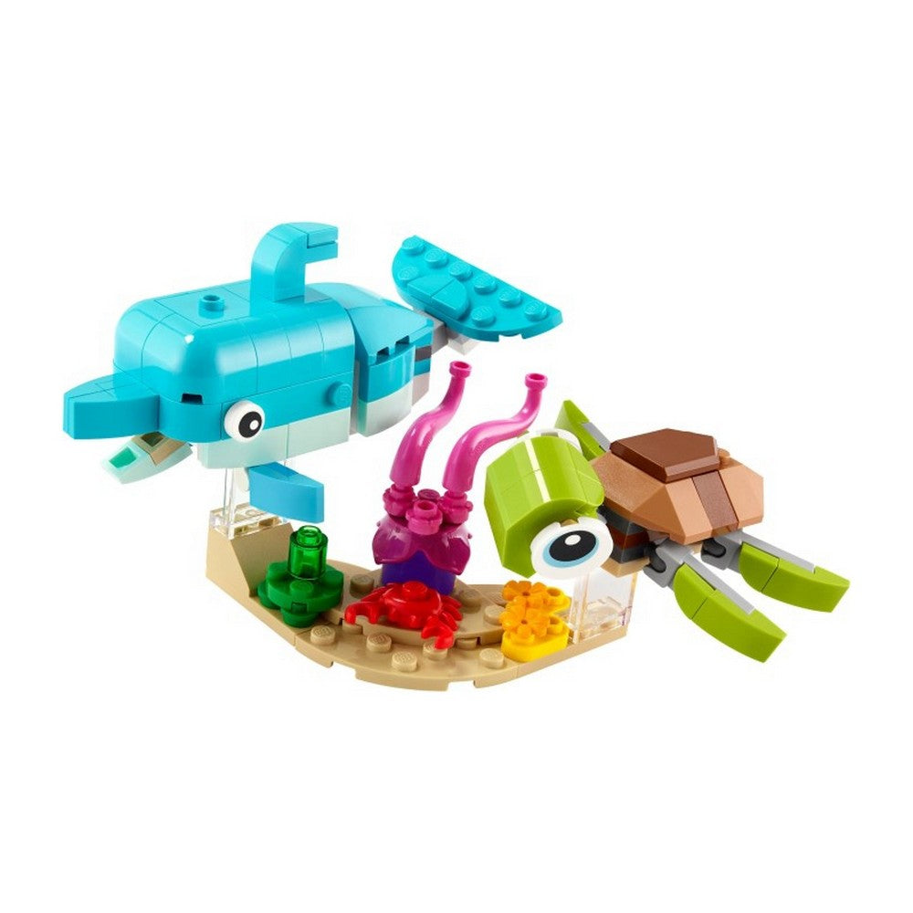 LEGO Creator -  Delfin si Testoasa 31128, 137 piese
