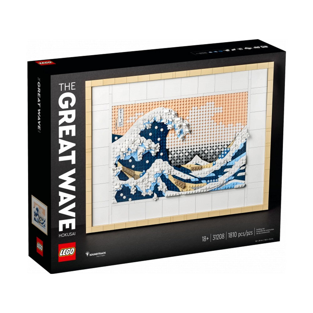 LEGO Art -  Hokusai – Marele val  31208, 1810 piese