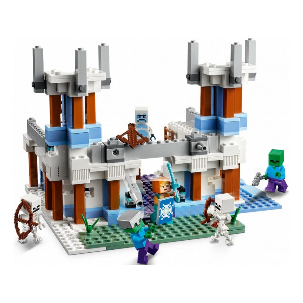LEGO Minecraft -  Castelul de gheata 21186, 499 piese