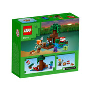 LEGO Minecraft -  Aventura din mlastina 21240, 65 piese