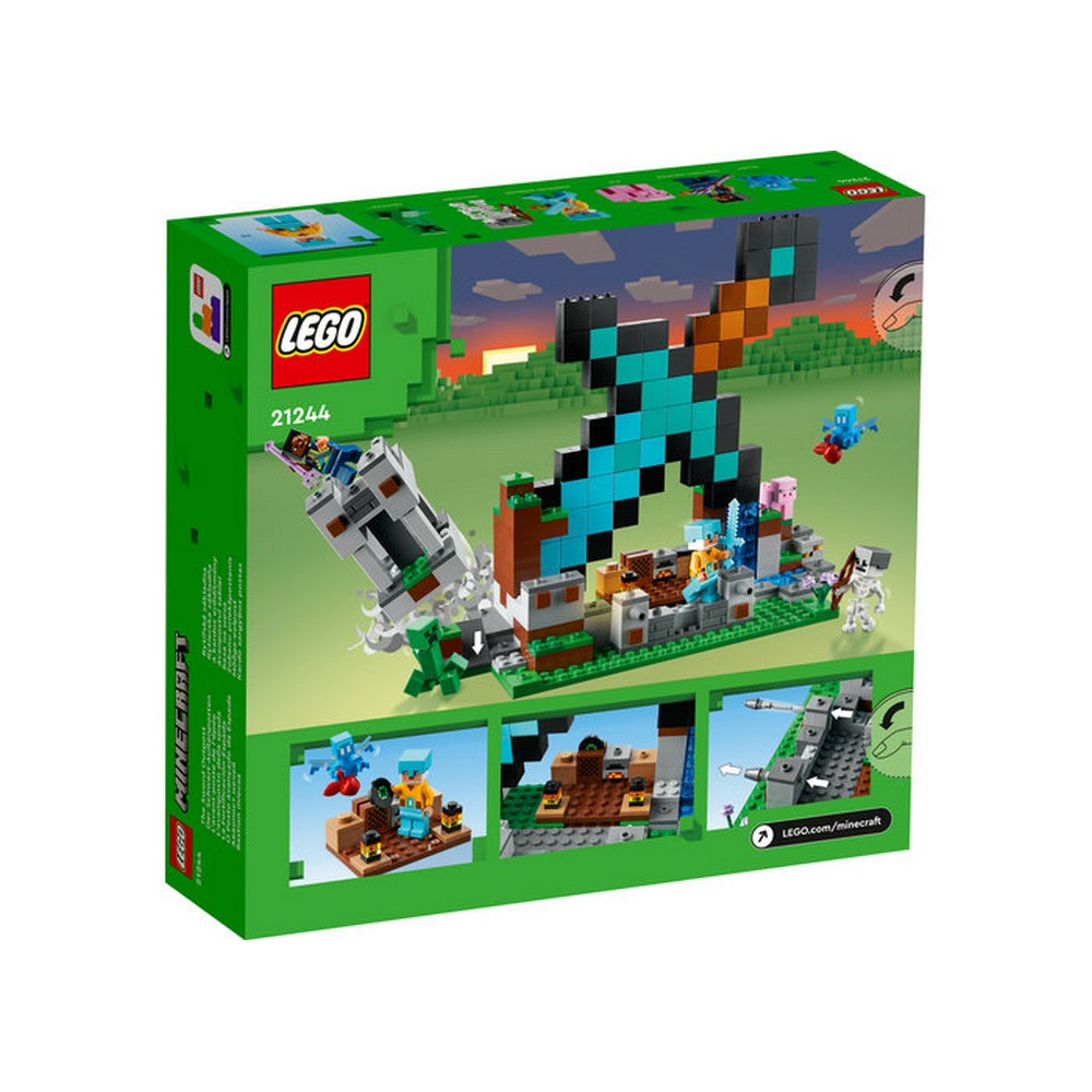 LEGO Minecraft -  Avanpostul sabiei 21244, 427 piese
