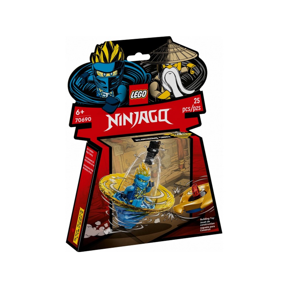 LEGO Ninjago -  Antrenamentul Spinjitzu al lui Jay 70690, 25 piese