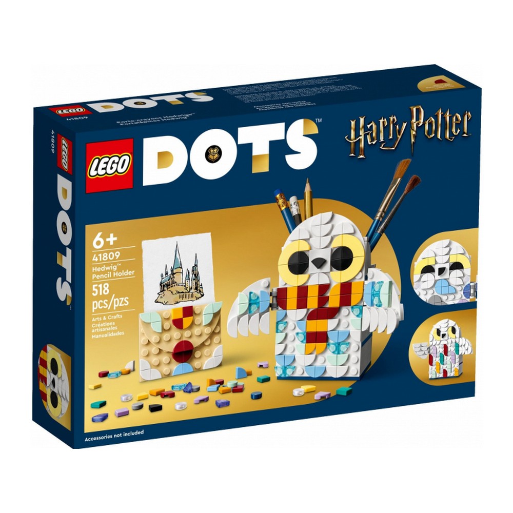 LEGO DOTS -  Suport pentru creioane Hedwig™ 41809, 518 piese