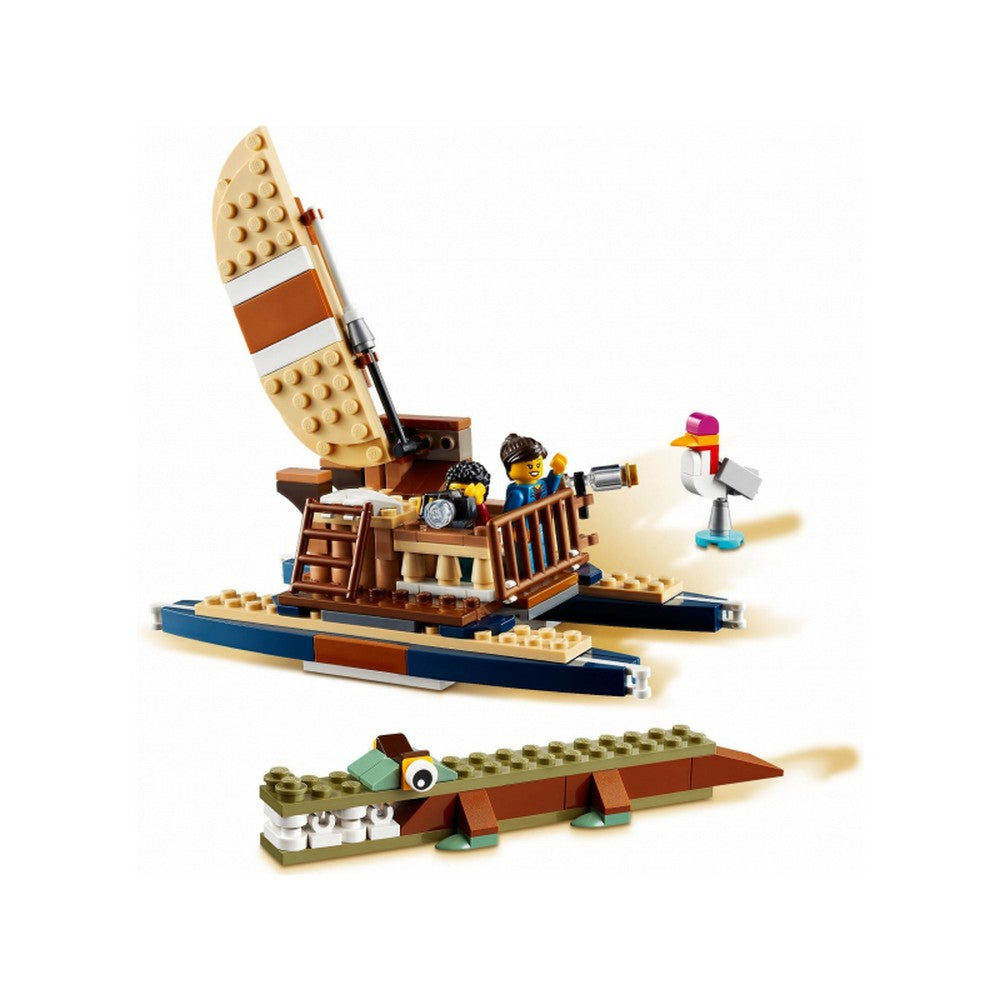 LEGO Creator -  Casuta din savana 31116, 397 piese