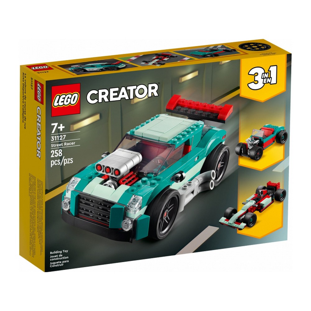 LEGO Creator -  Masina de curse 31127, 258 piese