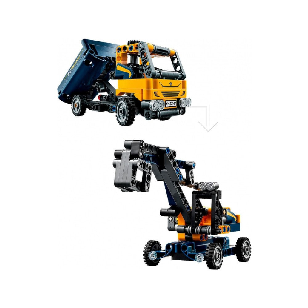 LEGO Technic -  Autobasculanta 42147, 177 piese
