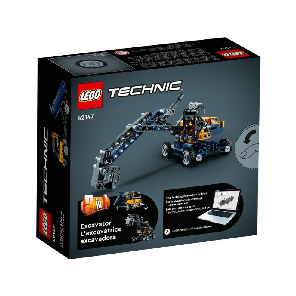 LEGO Technic -  Autobasculanta 42147, 177 piese